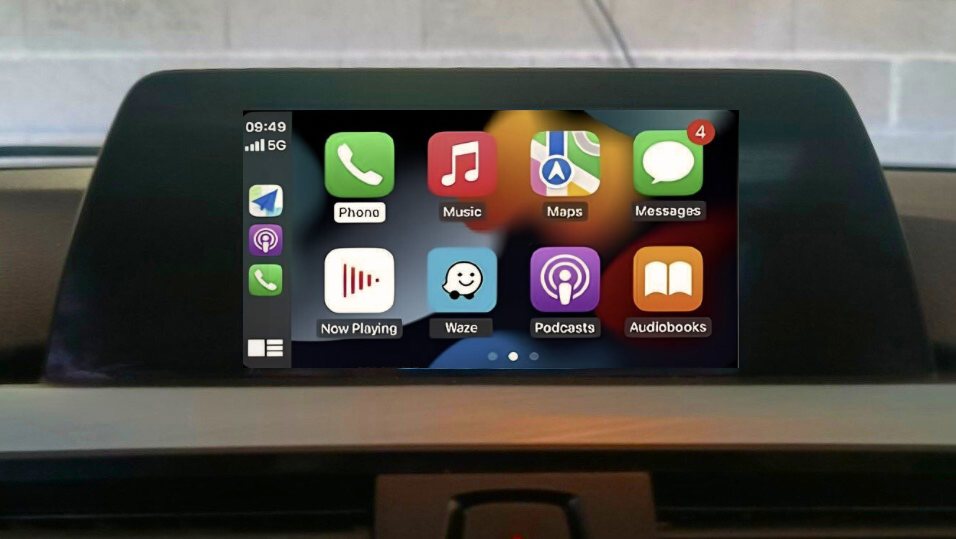 Autoradio avec Carplay actif après installation