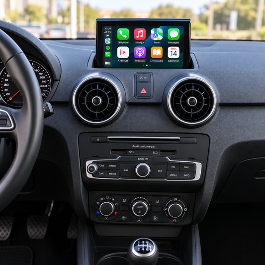 Boîtier CarPlay Audi A1 & Q3 (2012-2018) - Sans Fil - Android Auto