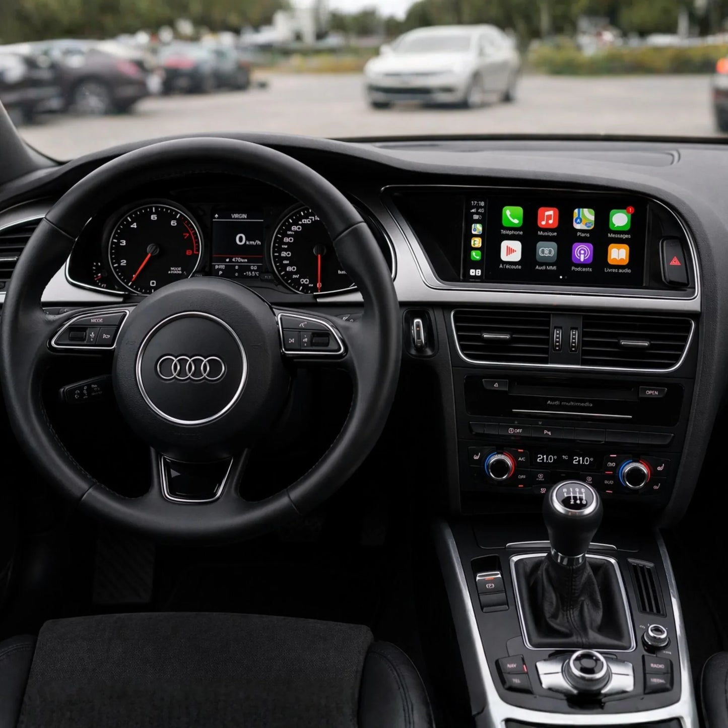 Apple CarPlay Audi A4 A5 Q5 2009-2022 - Sans Fil & Android Auto AutoDetail