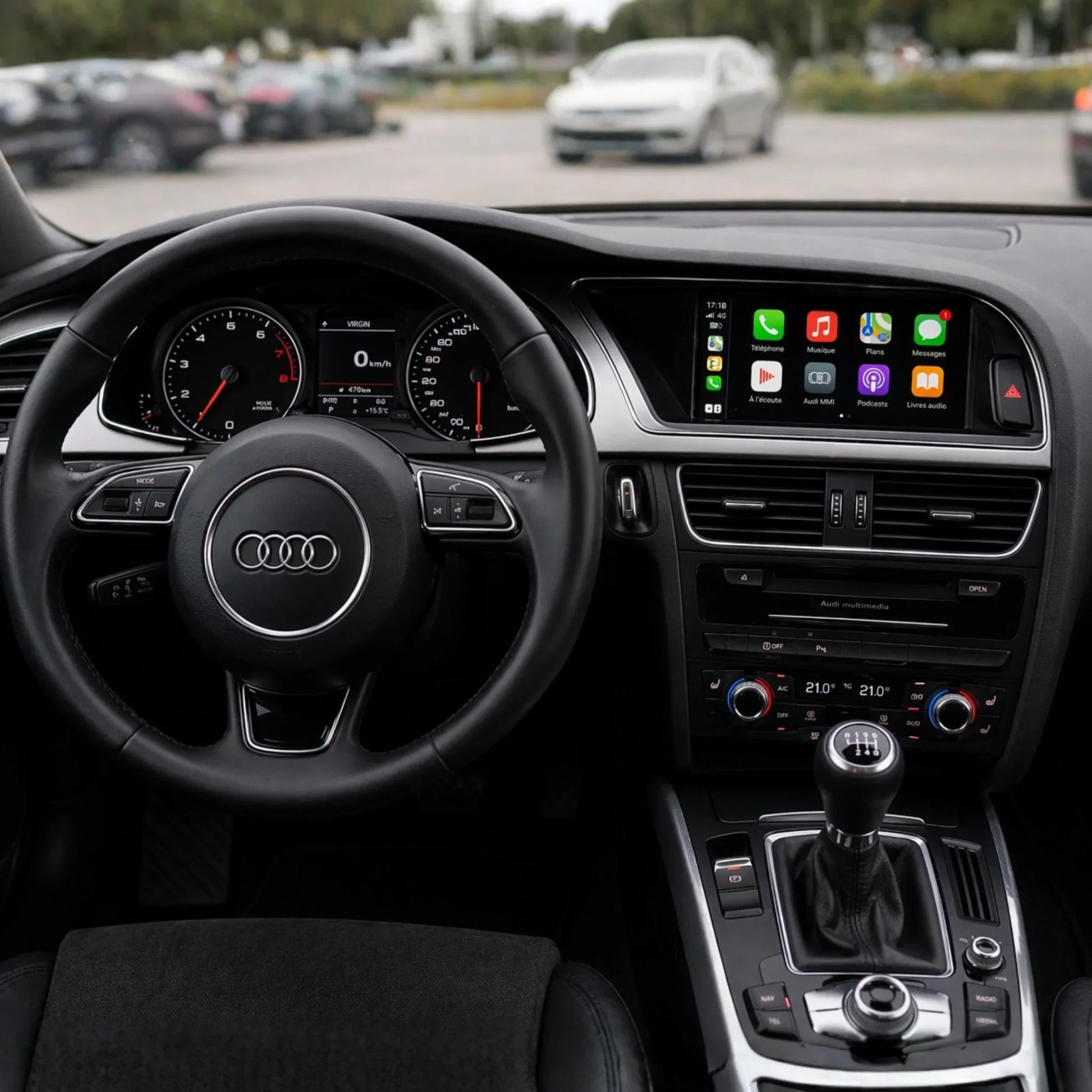 Apple CarPlay Audi A4 A5 Q5 2009-2022 - Sans Fil & Android Auto AutoDetail
