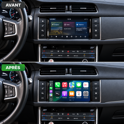 Boîtier CarPlay Jaguar & Land Rover (2012-2018) - Sans Fil - Android Auto