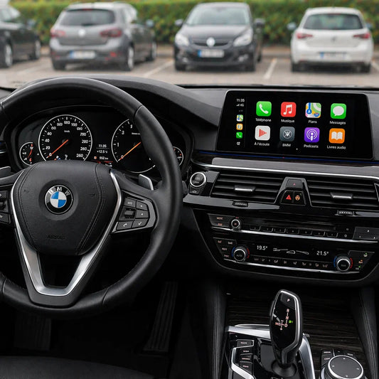 Apple CarPlay BMW 2001-2021 - Sans Fil & Android Auto AutoDetail