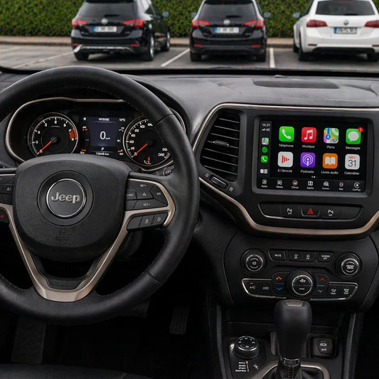 Apple CarPlay Jeep 2014-2019 - Sans Fil & Android Auto AutoDetail