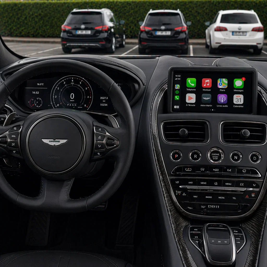 Apple CarPlay Aston Martin 2016-2023 - Sans Fil & Android Auto AutoDetail
