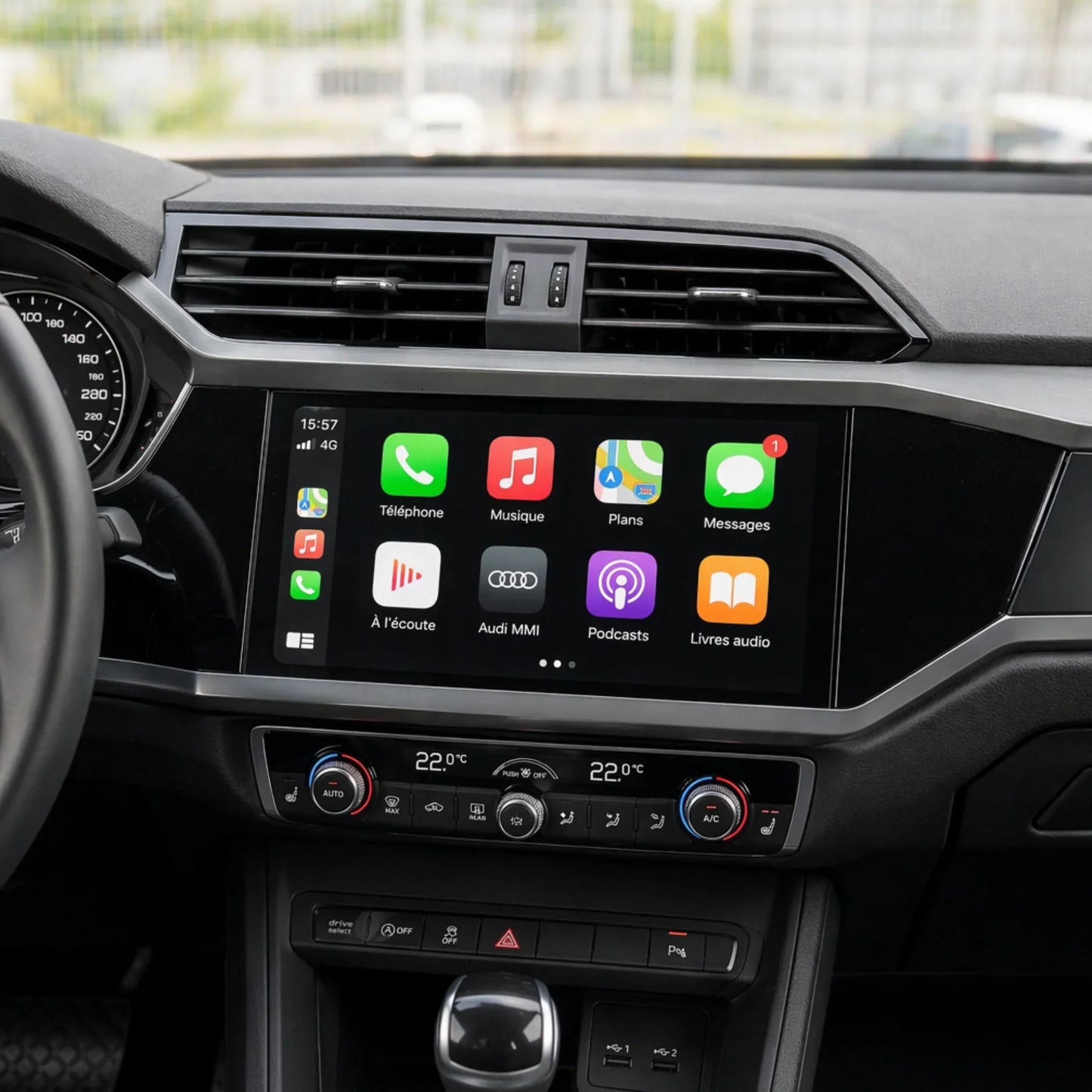 Apple CarPlay Audi A1 Q3 2013-2018 - Sans Fil & Android Auto AutoDetail