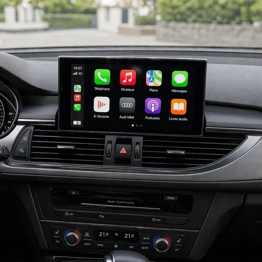 Apple CarPlay Audi A6 A7 2012-2018 - Sans Fil & Android Auto Autodetail