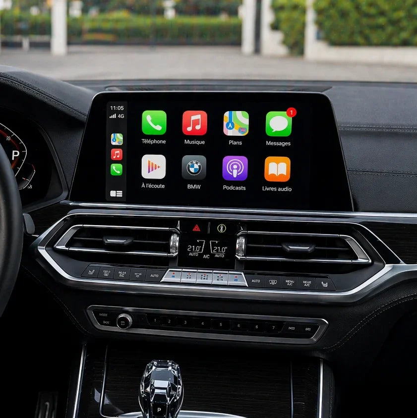 Apple CarPlay BMW 2001-2021 - Sans Fil & Android Auto AutoDetail