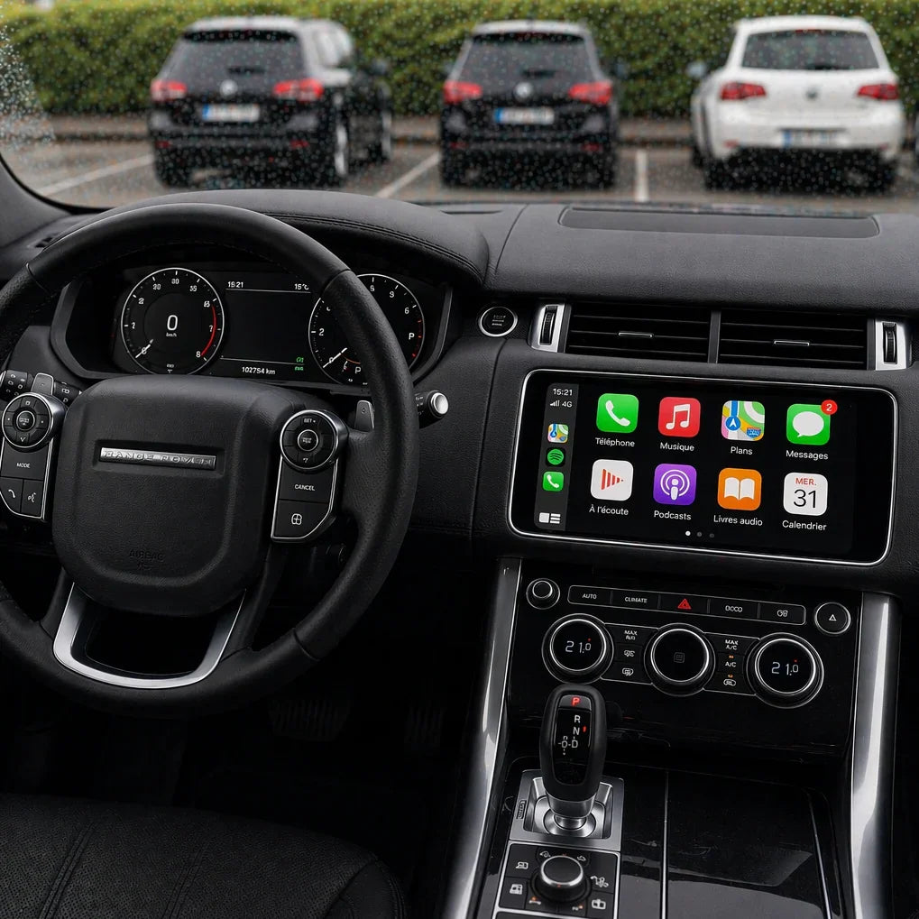 Apple CarPlay Jaguar Land Rover 2012-2018 - Sans Fil & Android Auto AutoDetail
