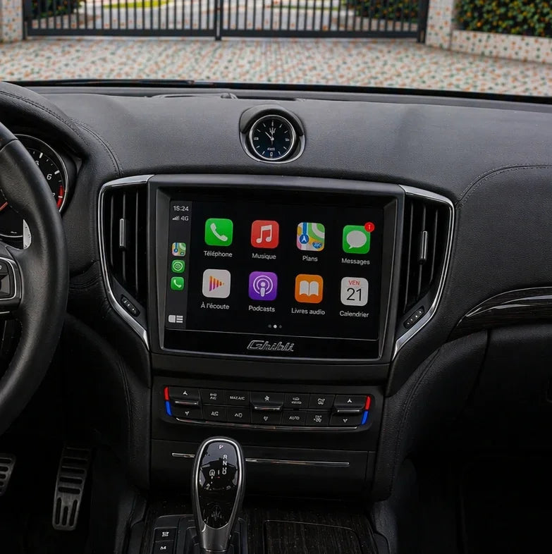 Apple CarPlay Maserati 2013-2017 - Sans Fil & Android Auto AutoDetail