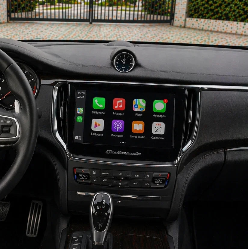 Apple CarPlay Maserati 2013-2017 - Sans Fil & Android Auto AutoDetail