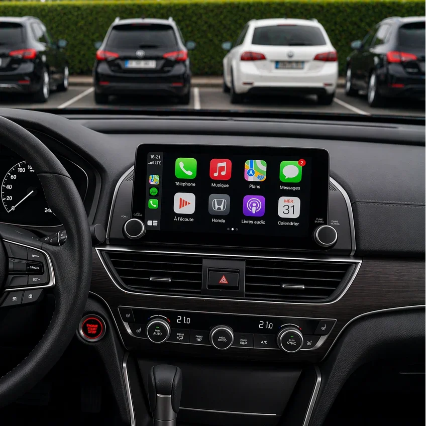 Apple CarPlay Honda 2017-2021 - Sans Fil & Android Auto AutoDetail