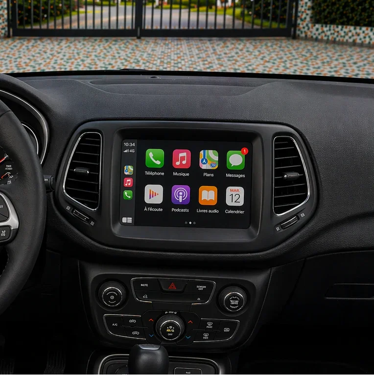 Apple CarPlay Jeep 2014-2019 - Sans Fil & Android Auto AutoDetail