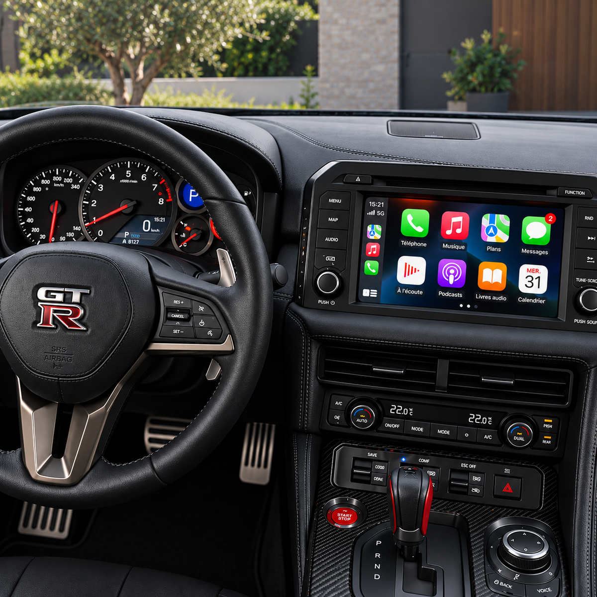 Boîtier CarPlay Nissan/Infiniti (2010-2020) - Sans Fil - Android Auto