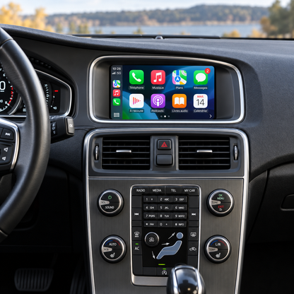 Boîtier CarPlay Volvo (2015-2019) - Sans Fil - Android Auto