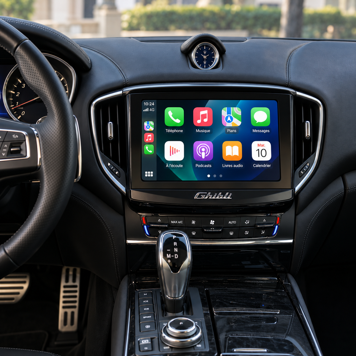 Boîtier CarPlay Maserati (2013-2017) - Sans Fil - Android Auto
