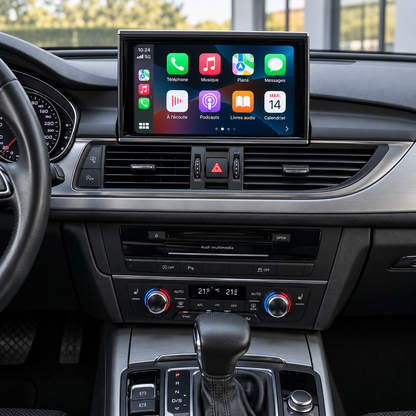 Boîtier CarPlay Audi A6 A7 (2009-2018) - Sans Fil - Android Auto