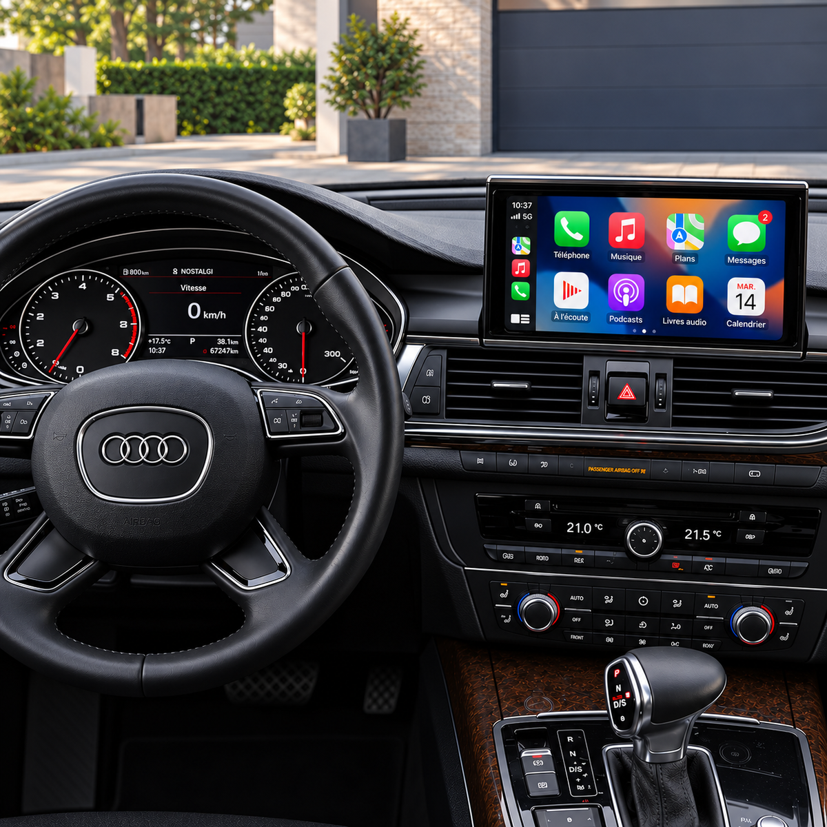 Boîtier CarPlay Audi A8 (2010-2017) - Sans Fil - Android Auto
