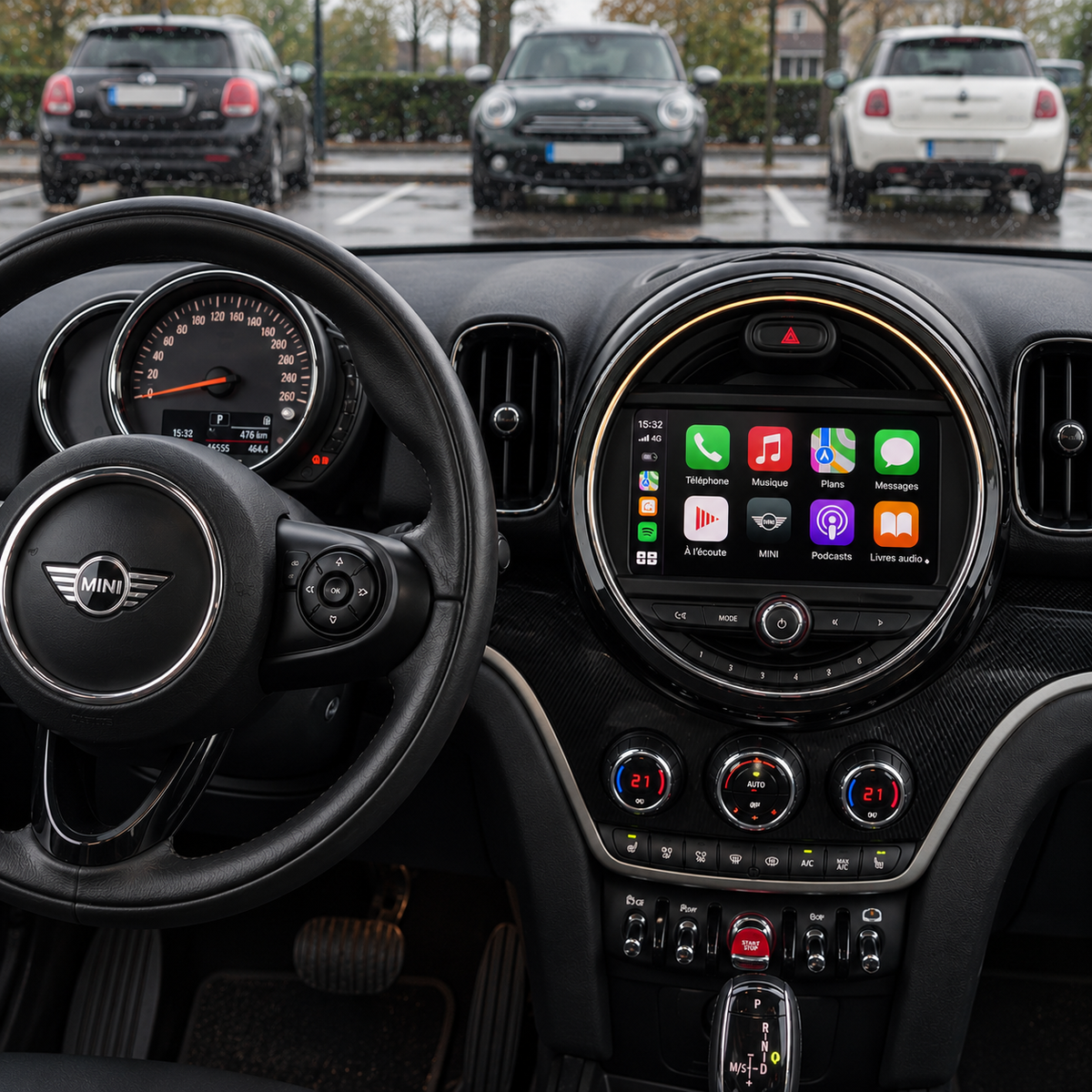 Boîtier CarPlay MINI (2013-2017) - Sans Fil - Android Auto