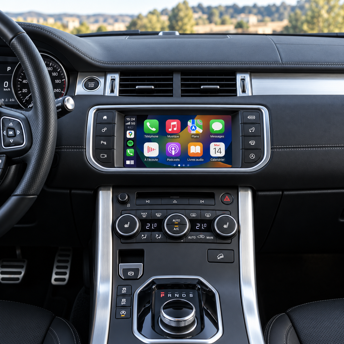 Boîtier CarPlay Jaguar & Land Rover (2012-2018) - Sans Fil - Android Auto