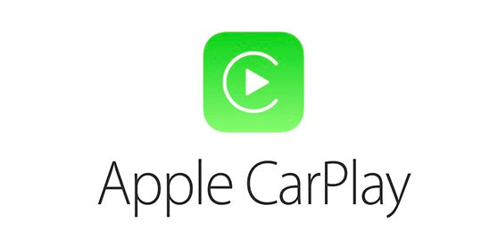 Logo Apple CarPlay – service activé par boîtier adaptateur voiture
