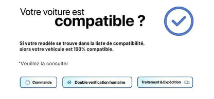 Visuel rassurant montrant la compatibilité des boîtiers Apple CarPlay et Android Auto par AutoDetail 