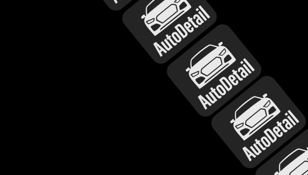 Bannière affichant le nom de la marque AutoDetail