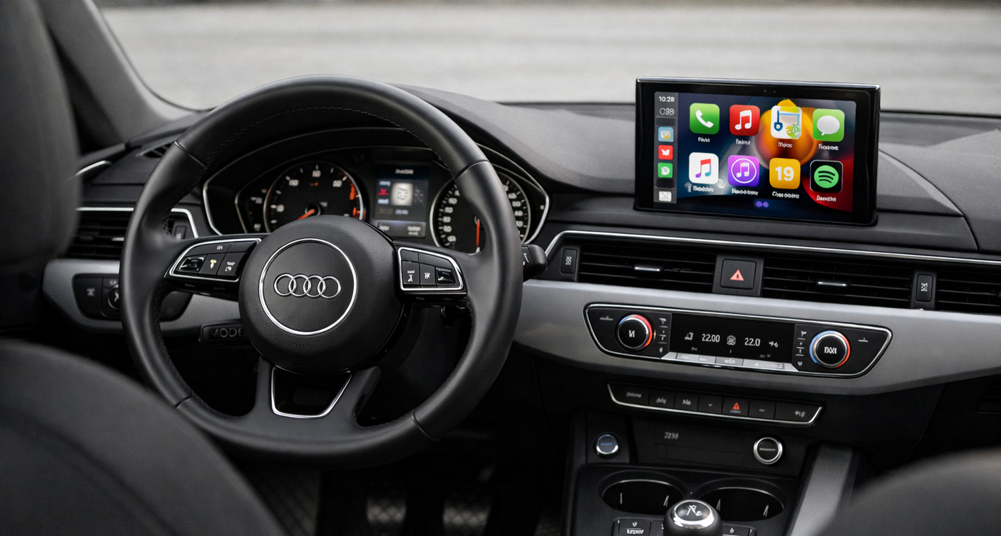 Apple CarPlay pour Audi A4, A5 et Q5
