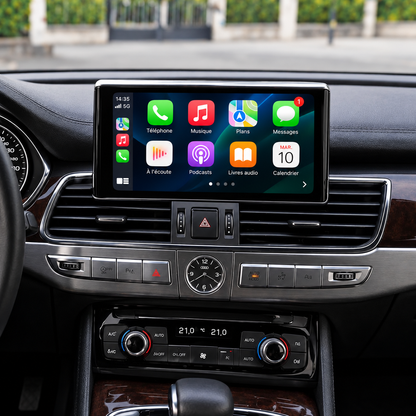 Boîtier CarPlay Audi A8 (2010-2017) - Sans Fil - Android Auto