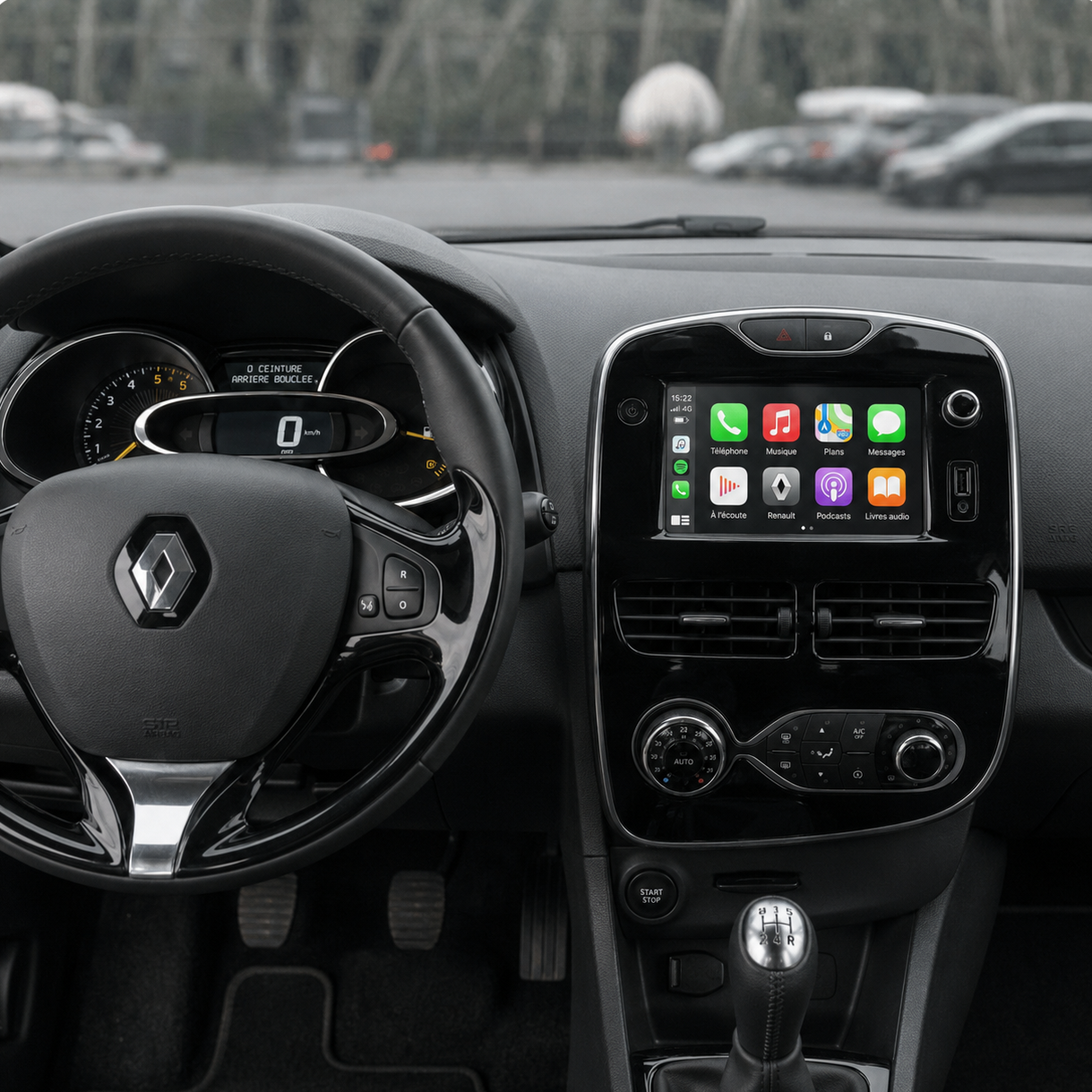 Boîtier CarPlay Renault (2014-2020) - Sans Fil - Android Auto