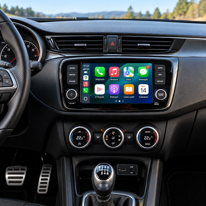 Boîtier CarPlay Alfa Romeo (2014-2019) - Sans Fil - Android Auto