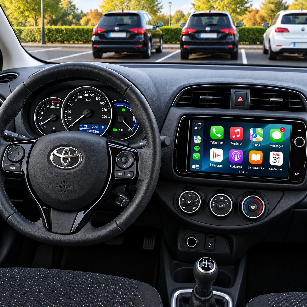 Boîtier CarPlay Toyota (2014-2019) - Sans Fil - Android Auto