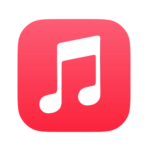 Logo Apple Music – application compatible avec CarPlay