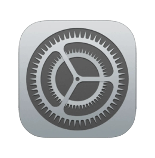 Logo Réglage – application compatible avec CarPlay