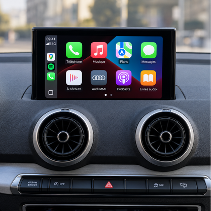 Boîtier CarPlay Audi Q2 et SQ2 (2016-2026) - Sans Fil - Android Auto
