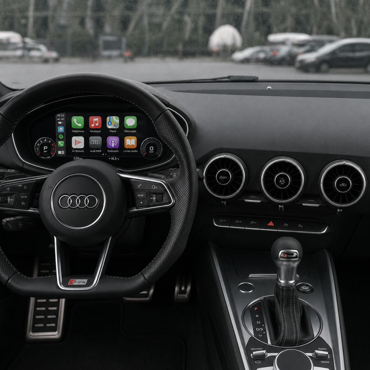 Boîtier CarPlay Audi TT (2013-2016) - Sans Fil - Android Auto
