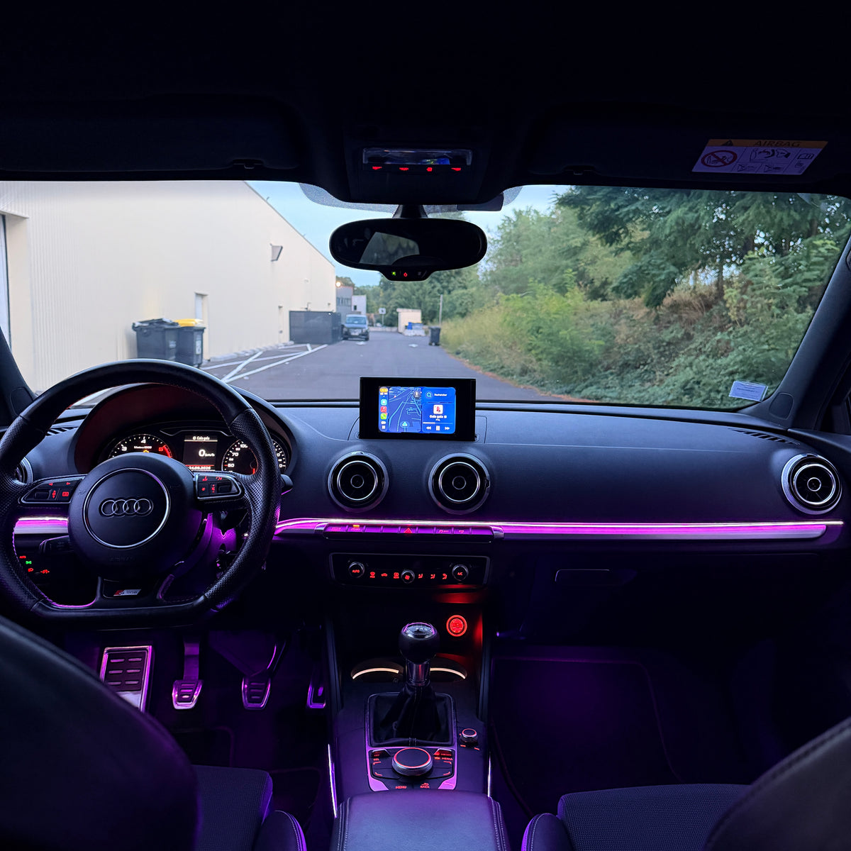 intérieur audi a3 avec kit led complet