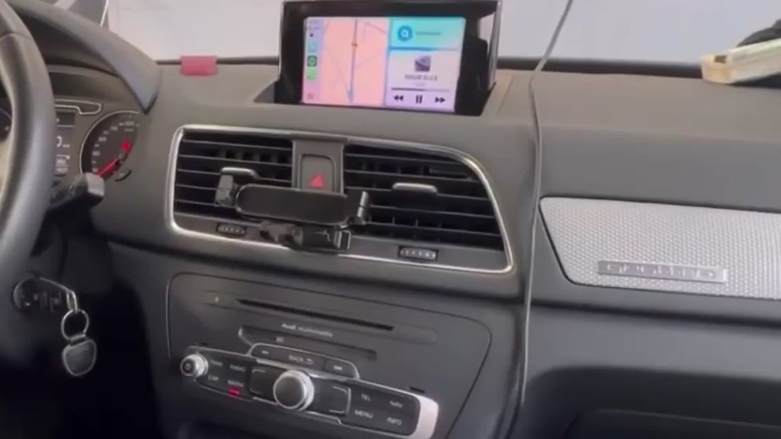 Vidéo tutoriel installation Carplay sur Audi A1/Q3 avec explications simples