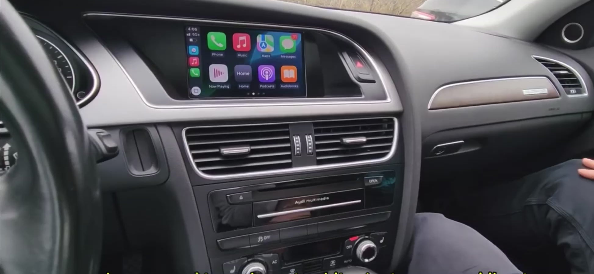 Charger la vidéo : Vidéo tutoriel installation Carplay sur Audi avec explications simples