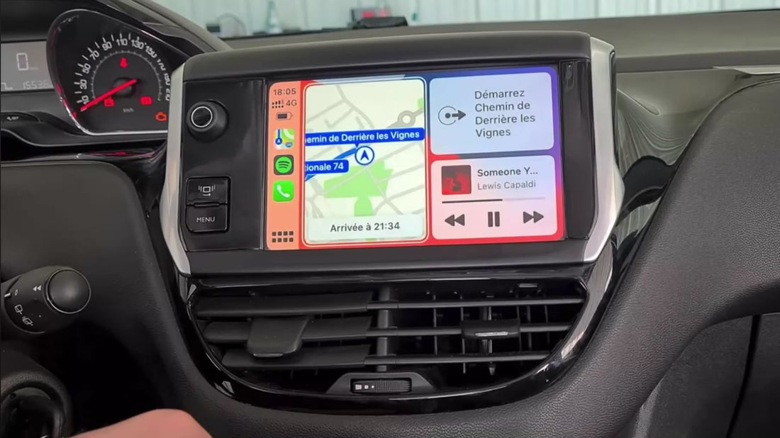 Vidéo tutoriel installation Carplay sur Peugeot / Citroen avec explications simples