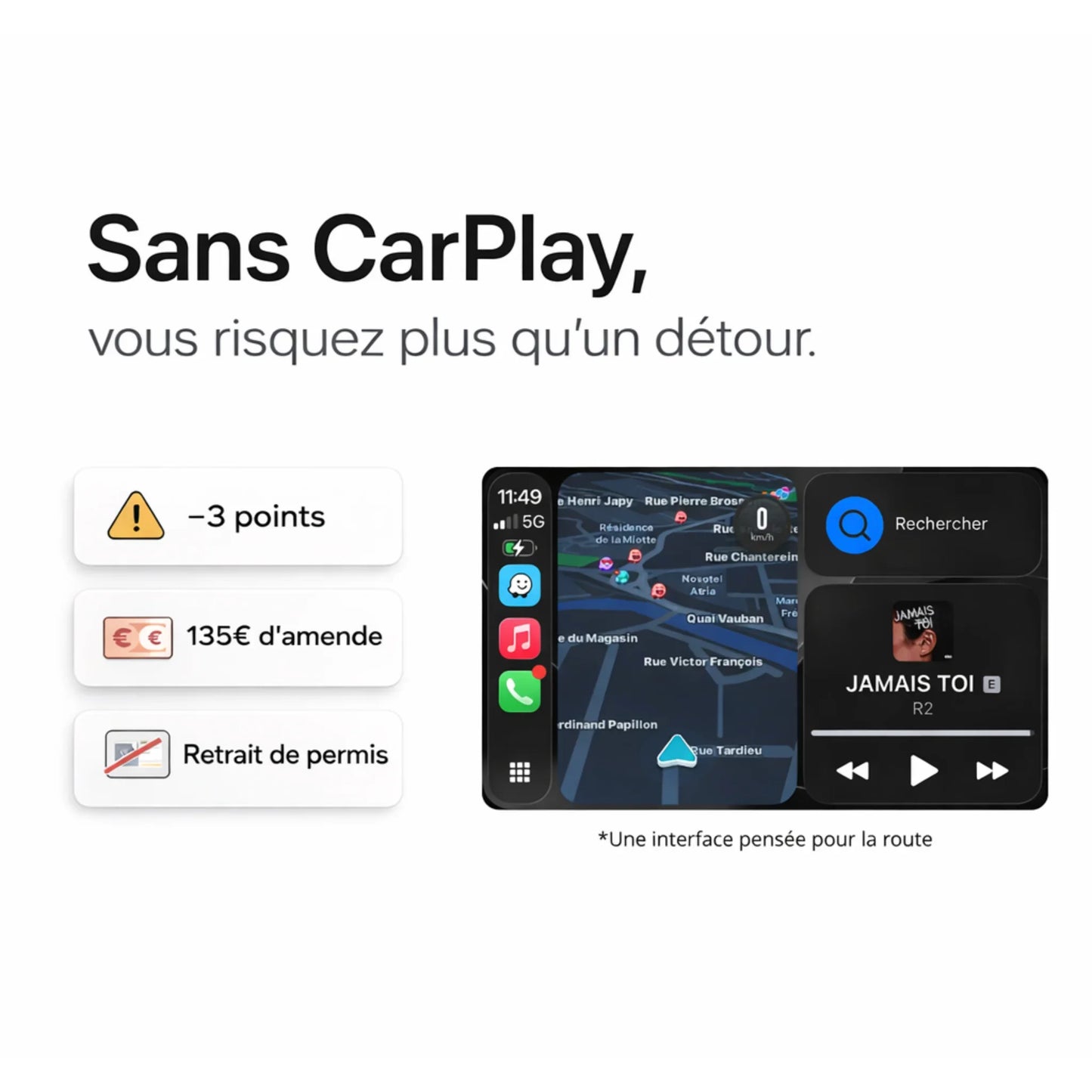 Les Risques Sans CarPlay